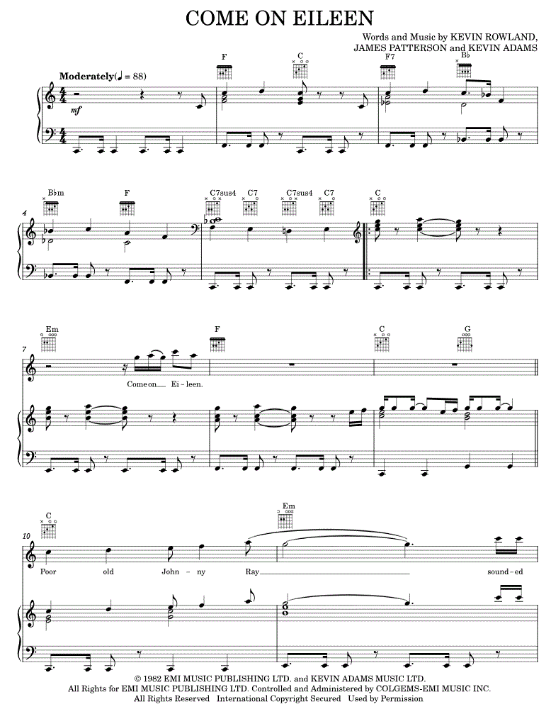 Sheet Music